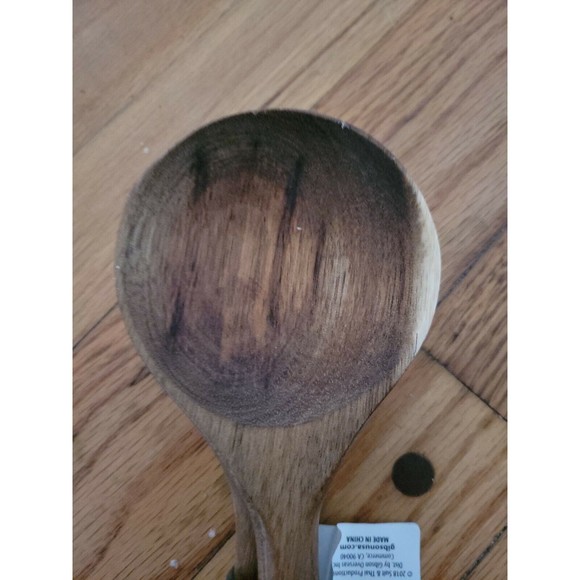Cravings By Chrissy Teigen 2 Pc Acacia Wood & Metal Handle Salad Serving Set NEW - Picture 12 of 12